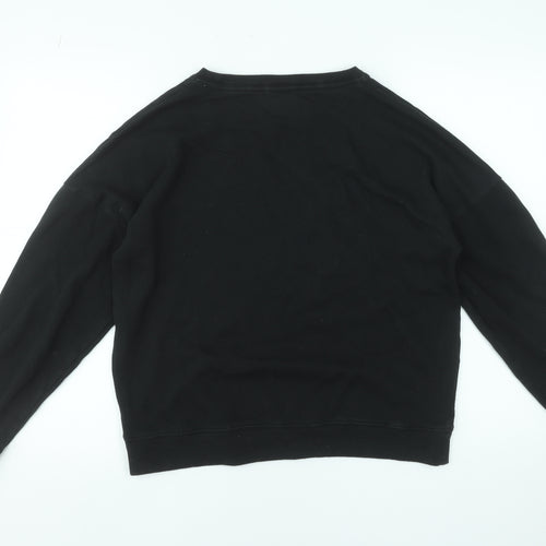 Victoria's Secret PINK Womens Black Pullover Sweatshirt Size S