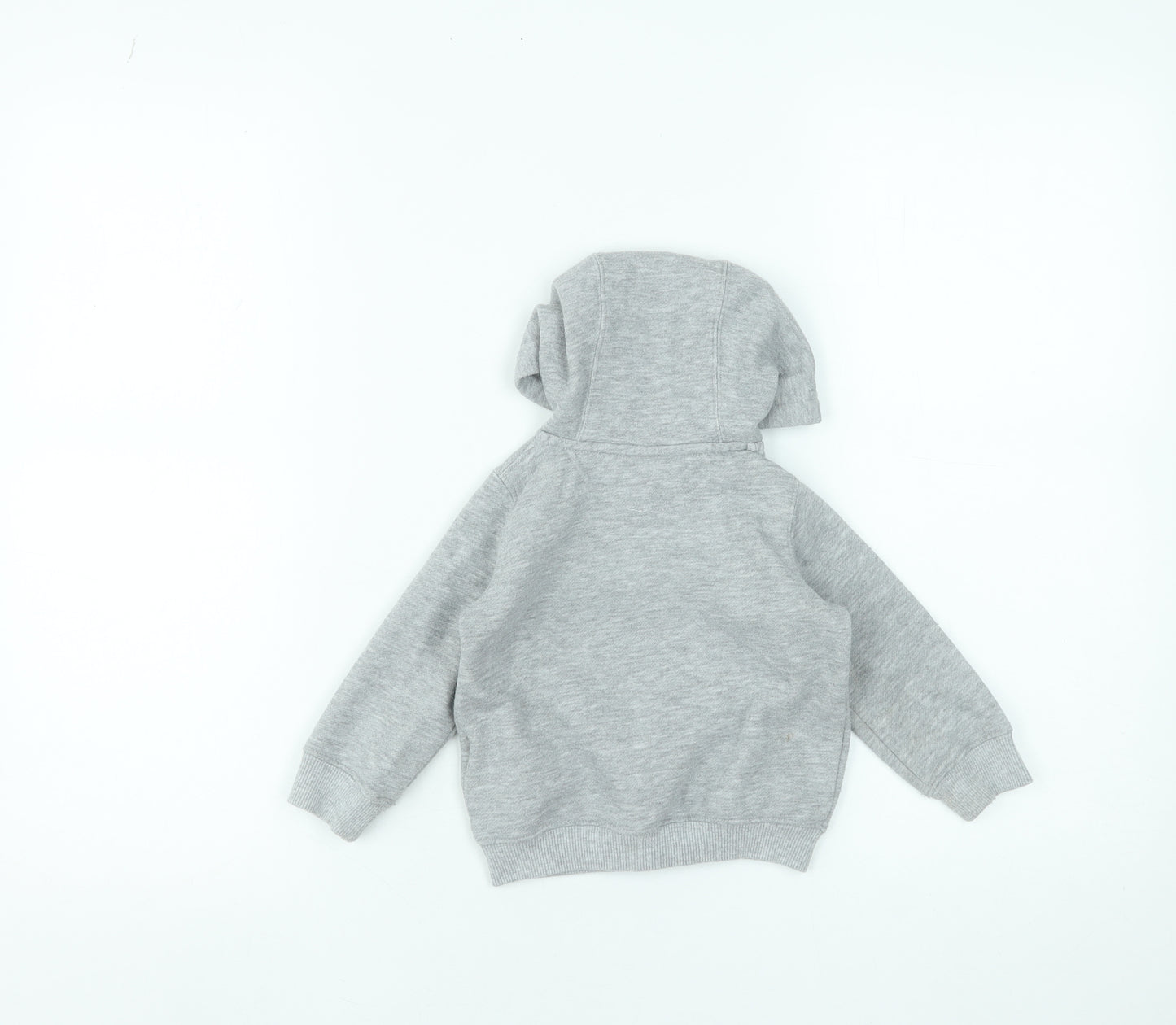 Majestic Athletic Unisex Baby Grey Hoodie 3-6 Months Polyester Cotton Zip Up