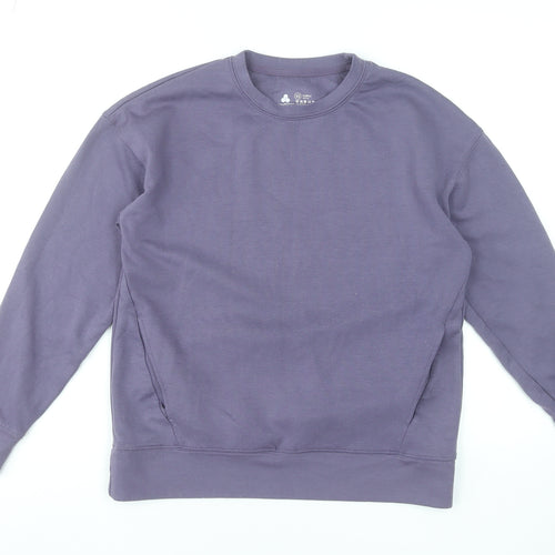 Dunnes Stores Womens Purple XS Pullover Sweatshirt Classic Fit