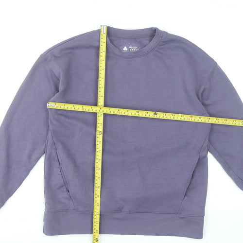Dunnes Stores Womens Purple XS Pullover Sweatshirt Classic Fit