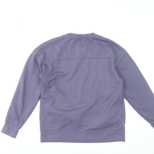 Dunnes Stores Womens Purple XS Pullover Sweatshirt Classic Fit