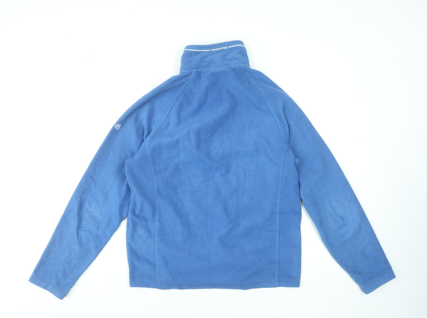 Craghoppers Men's Blue Fleece 1/4 Zip Pullover Sweatshirt M