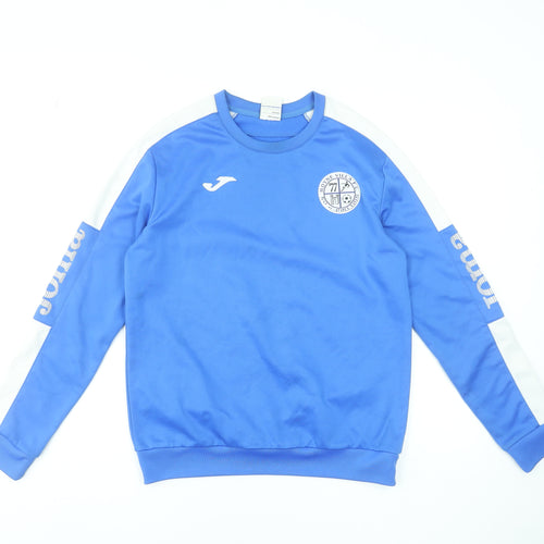 Joma Men’s Blue Crew Neck Sweatshirt Size S Sports Pullover