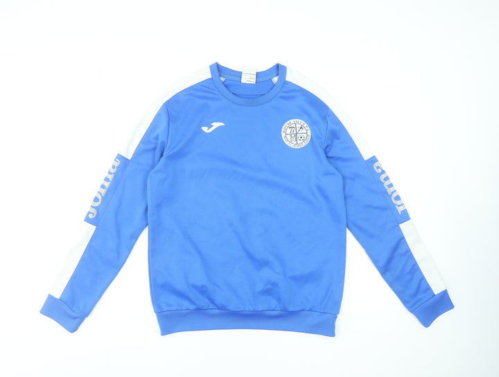 Joma Men’s Blue Crew Neck Sweatshirt Size S Sports Pullover