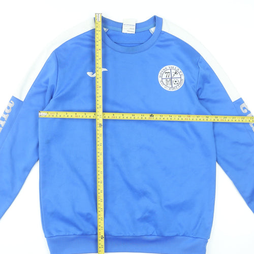 Joma Men’s Blue Crew Neck Sweatshirt Size S Sports Pullover