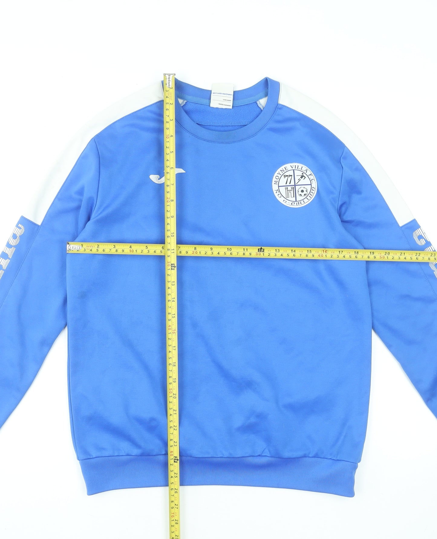 Joma Men’s Blue Crew Neck Sweatshirt Size S Sports Pullover