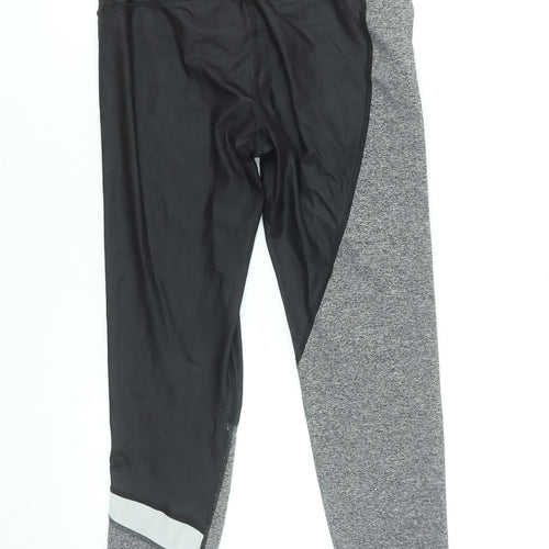 Victoria's Secret VSX Women’s Black Grey Capri Leggings Size S