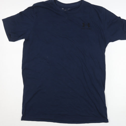 Under Armour Men’s Blue Regular Fit Crew Neck Sports T-Shirt Size M