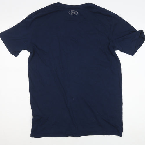 Under Armour Men’s Blue Regular Fit Crew Neck Sports T-Shirt Size M