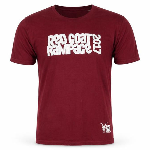 Red Goat Rampage 2017 Men's Burgundy Graphic T-Shirt M