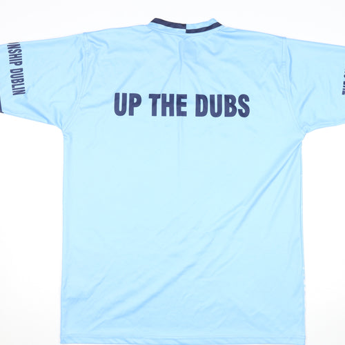County Team Wear Men's Blue XL Christmas Football T-Shirt