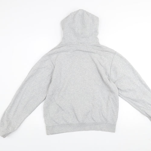 Nike Men’s Grey Pullover Hoodie Small Sports Fleece Sweatshirt