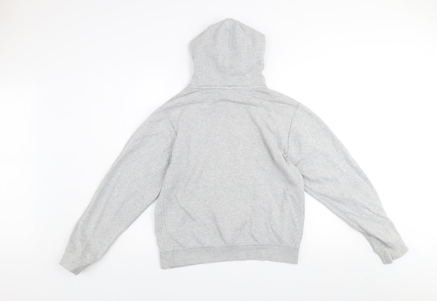 Nike Men’s Grey Pullover Hoodie Small Sports Fleece Sweatshirt