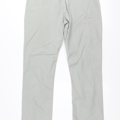 Mineral Clothing Co. Men's Grey Chino Trousers Size 32 Regular Cotton