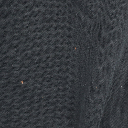 adidas Womens Black Jogger Sweatpants Size 12 Cotton Blend