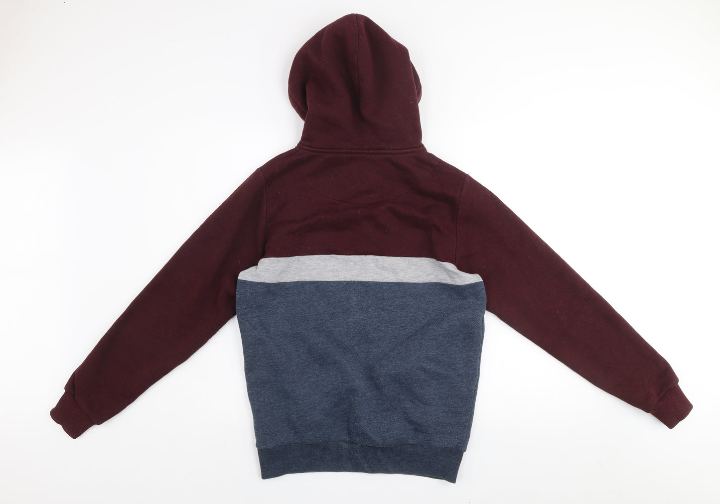 Mineral 74 Men’s Multicoloured Zip Hoodie Jacket Size S Cotton Blend