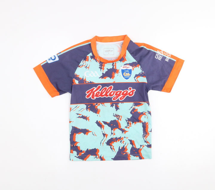 McKeever Boys Multicoloured Camouflage Kellogg’s GAA Jersey T-Shirt 4-5 Years