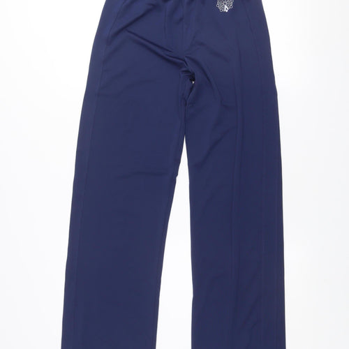 Karakal Women's Blue Cool-Tec Straight Track Pants Size S