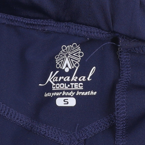 Karakal Women's Blue Cool-Tec Straight Track Pants Size S