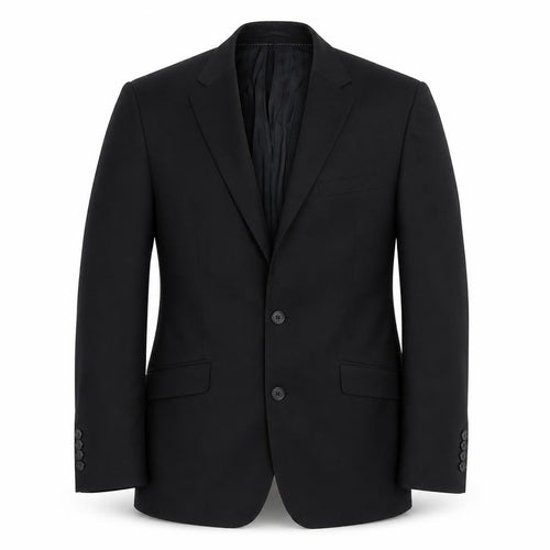 Daniel Grahame Men's Black 40L Single-Breasted Blazer Jacket