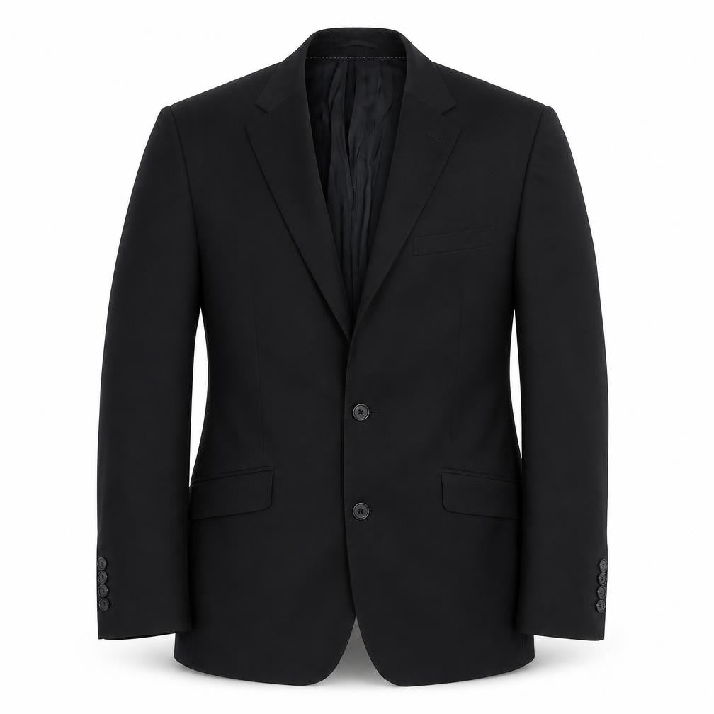 Daniel Grahame Men's Black 40L Single-Breasted Blazer Jacket