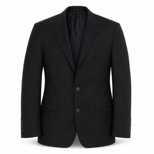 Daniel Grahame Men's Black 40L Single-Breasted Blazer Jacket