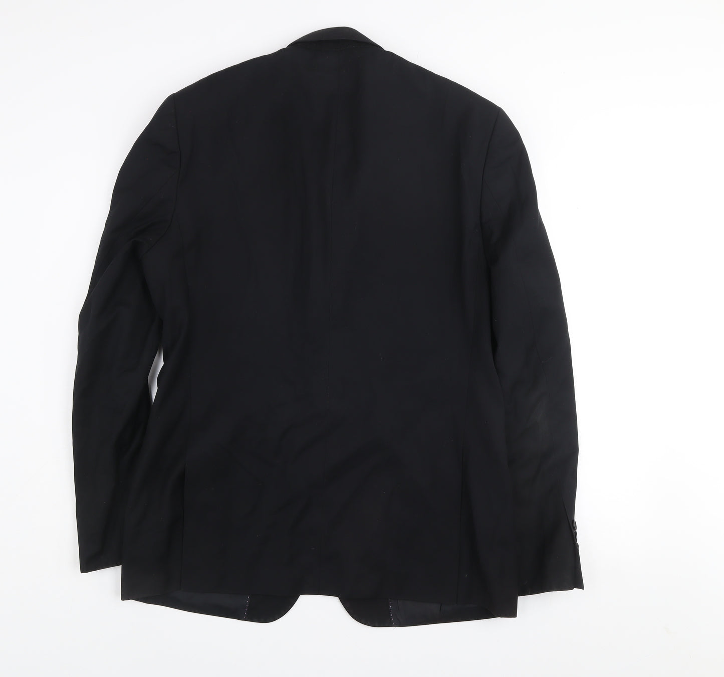 Daniel Grahame Men's Black 40L Single-Breasted Blazer Jacket