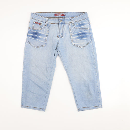 Sister Lusy & Elisa Blue Cropped Slim Fit Denim Jeans Size 28