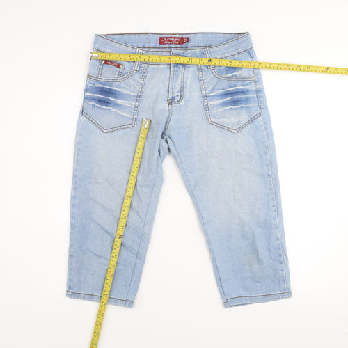 Sister Lusy & Elisa Blue Cropped Slim Fit Denim Jeans Size 28