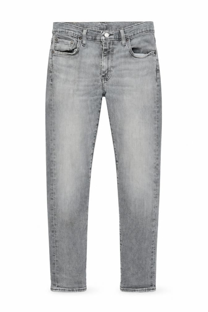 Front view of Levi's 512 Slim Fit Men's Grey Denim Jeans W30 L30