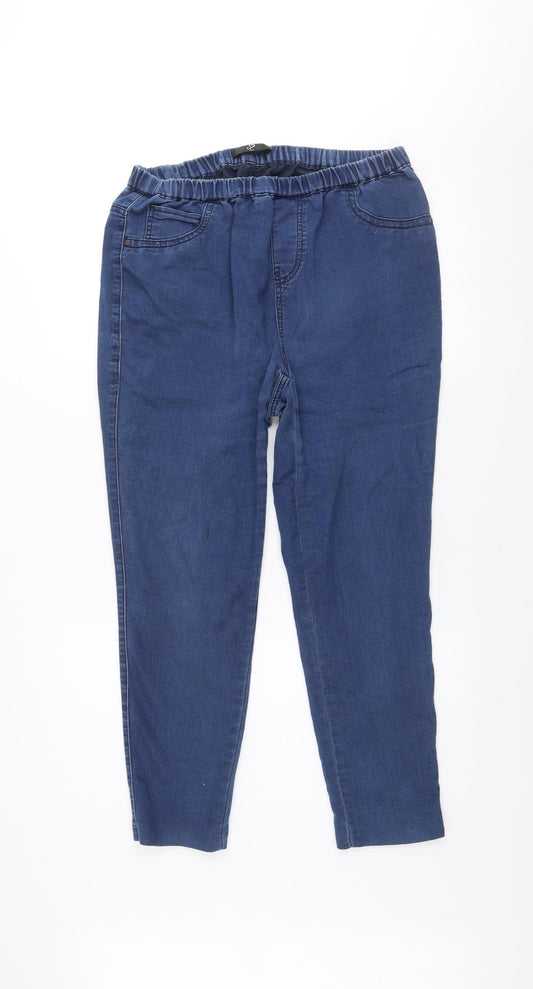 Women's Blue Slim Fit Jegging Jeans Size 16 Stretch Denim