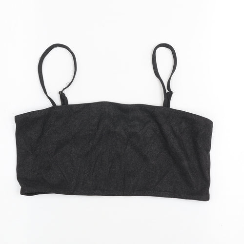 Eight Paris Women's Black L Camisole Tank Top