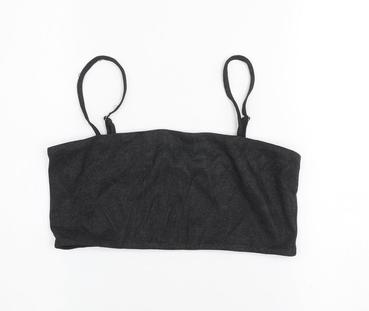 Eight Paris Women's Black L Camisole Tank Top