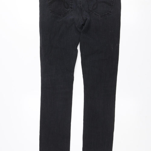 Dunnes Women’s Black Skinny Jeans Size 12 Slim Fit Denim