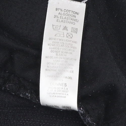 Dunnes Women’s Black Skinny Jeans Size 12 Slim Fit Denim