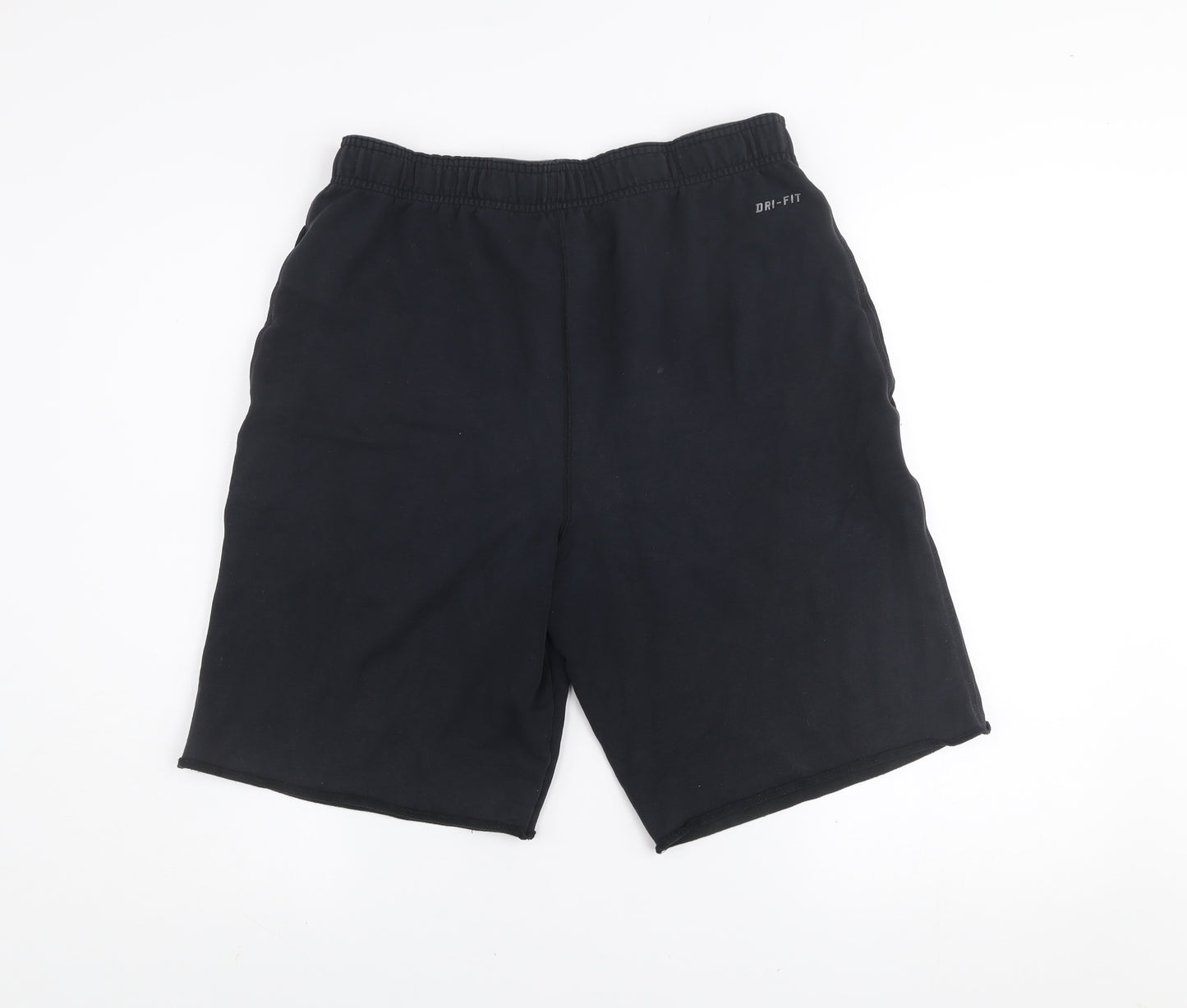 Nike Men's Black Small Dri-FIT Athletic Shorts with Elastic Waist