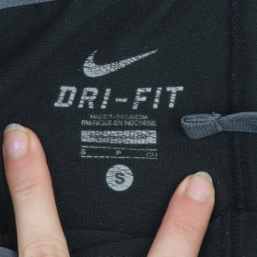 Nike Men's Black Small Dri-FIT Athletic Shorts with Elastic Waist