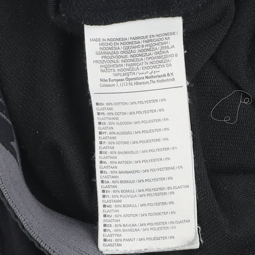 Nike Men's Black Small Dri-FIT Athletic Shorts with Elastic Waist