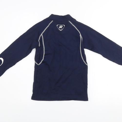 Rugbytech Boys Blue Long Sleeve Rugby Training Top 12-13 Years
