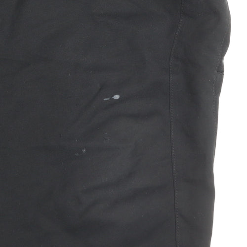 Nike Men's Black Dri-FIT Track Pants M Regular Fit Breathable Sportswear