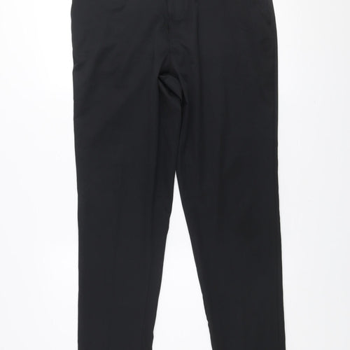 Slazenger Mens Black 34W 33L Track Pants Activewear Trousers