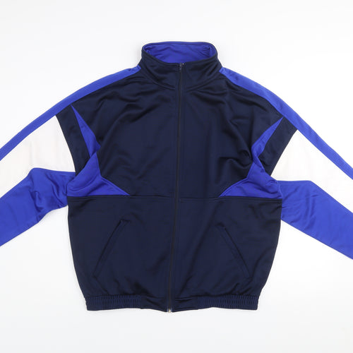 Total Sport Men's Blue Full Zip Lightweight Track Jacket Size M