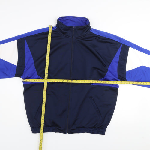 Total Sport Men's Blue Full Zip Lightweight Track Jacket Size M