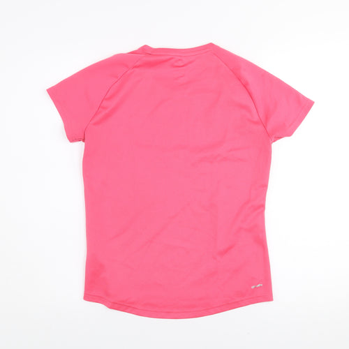 Adidas Womens Pink Climalite Short Sleeve Active T-Shirt Size S