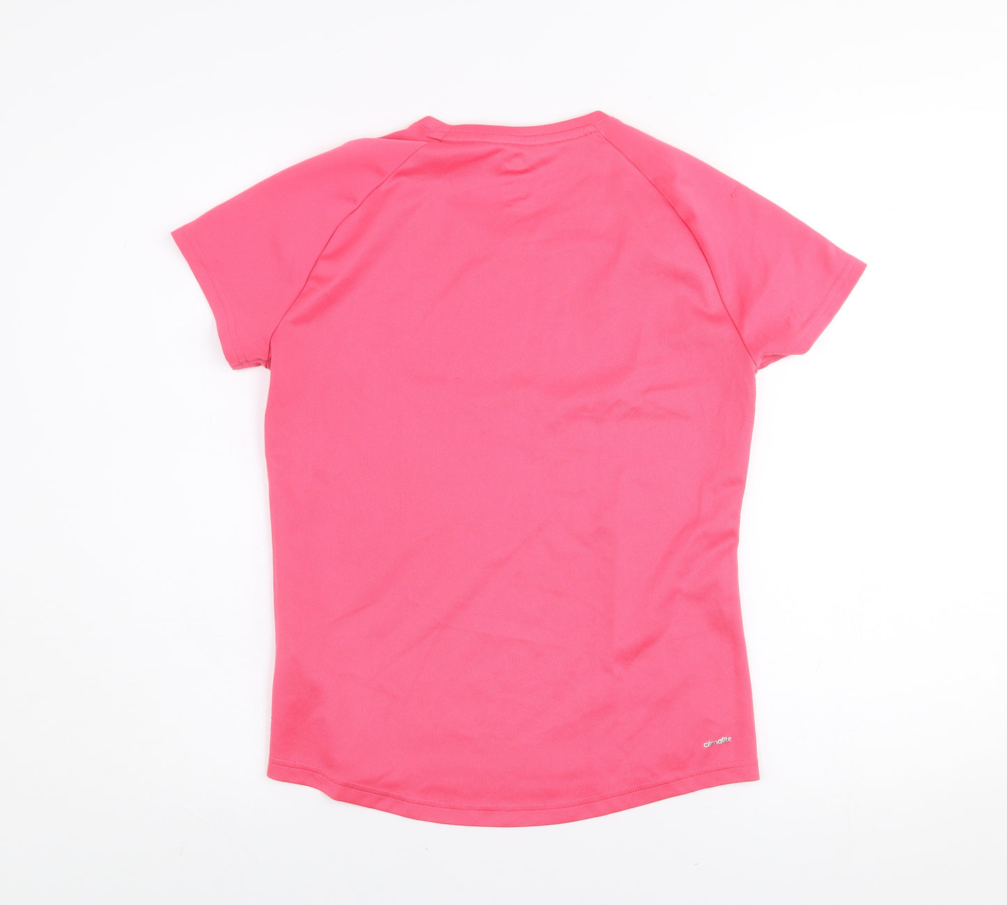 Adidas Womens Pink Climalite Short Sleeve Active T-Shirt Size S