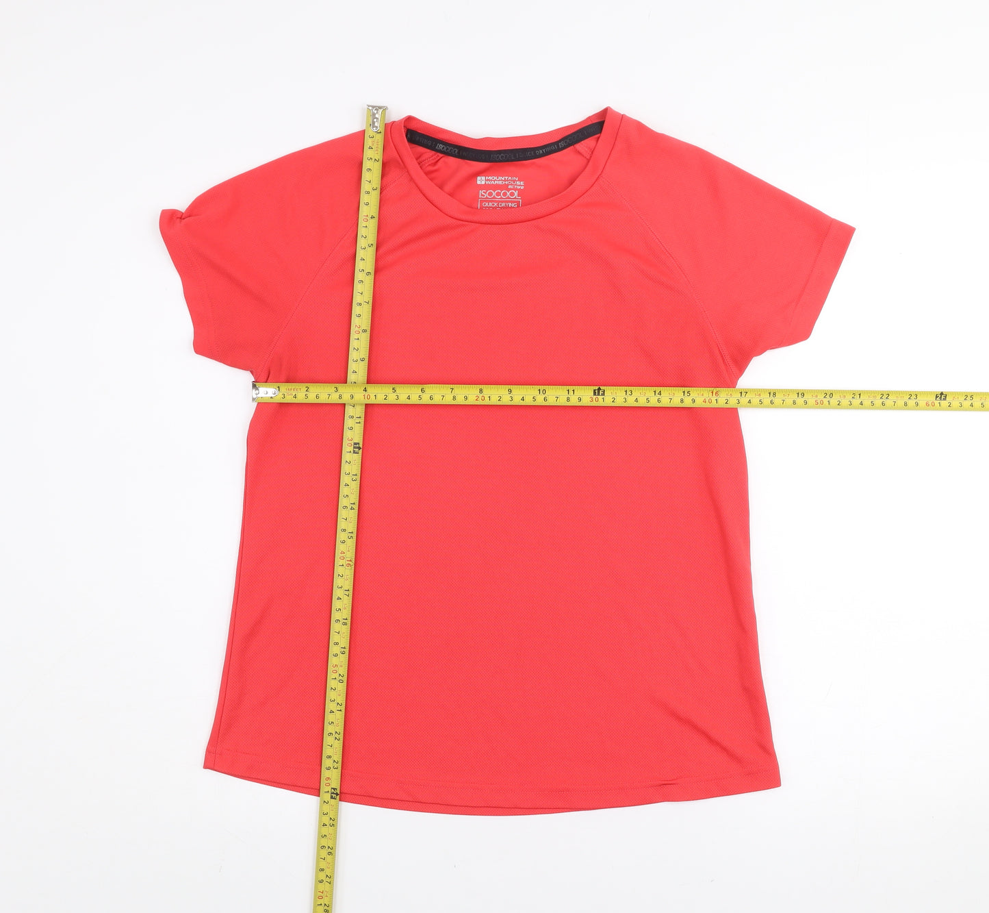 Mountain Warehouse Womens Red Size 12 IsoCool Activewear T-Shirt