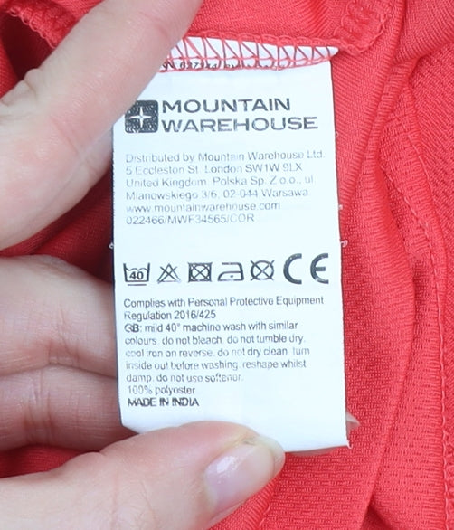 Mountain Warehouse Womens Red Size 12 IsoCool Activewear T-Shirt