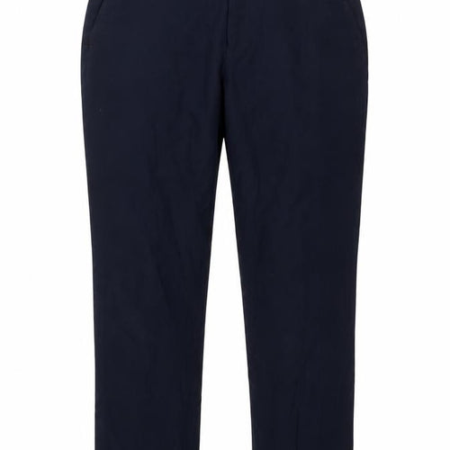 6th Sense Men’s Blue Chino Trousers 36R Regular Fit Cotton Blend