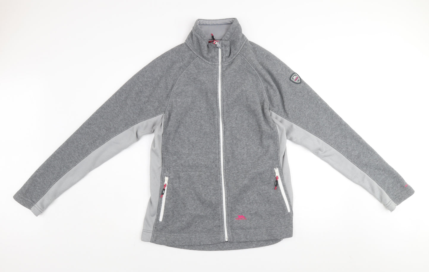 Trespass Women’s Grey Fleece Full Zip Jacket XL Outdoor Casual
