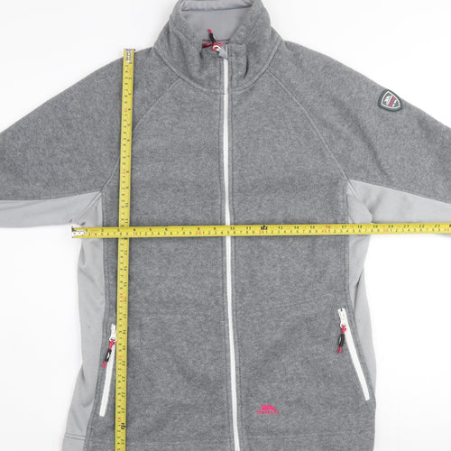 Trespass Women’s Grey Fleece Full Zip Jacket XL Outdoor Casual